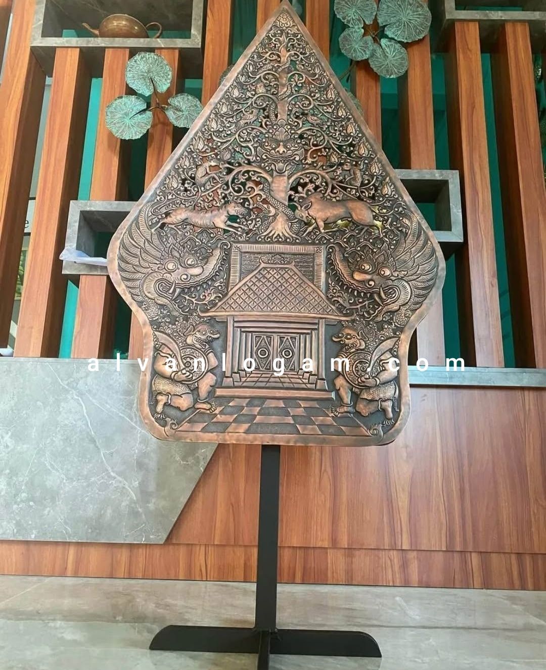 Gunungan Wayang Tembaga Premium Handmade - Gambar 6