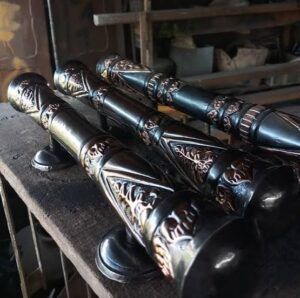 Handle pintu tembaga 