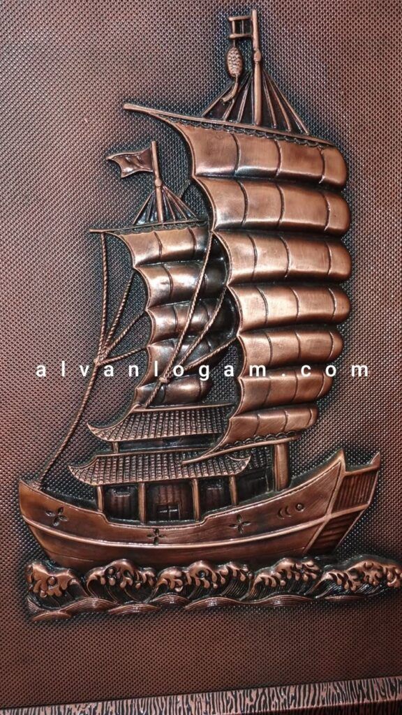 Relief custom tembaga 