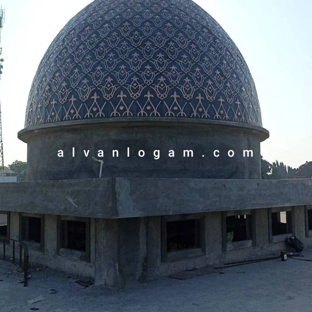 Kubah masjid tembaga
