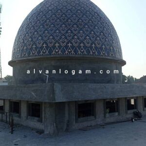 Kubah masjid tembaga 