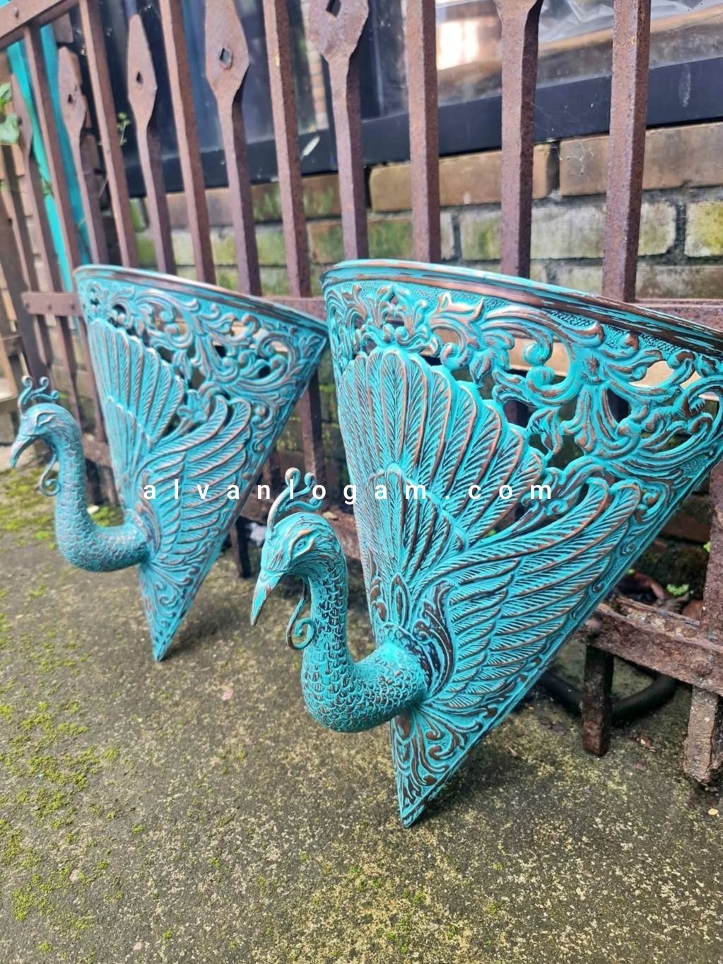 Lampu Dinding Tembaga Unik - Gambar 4