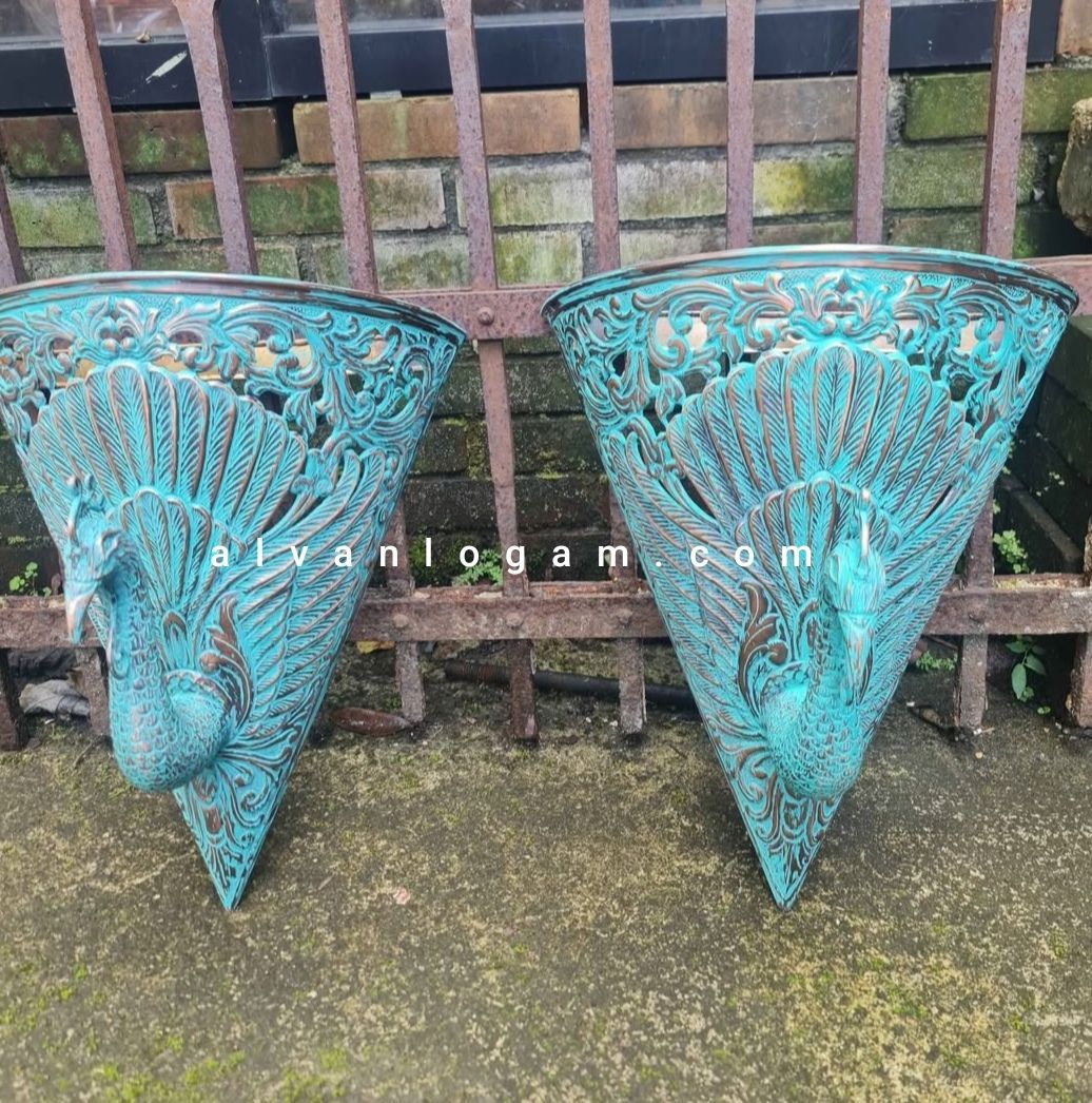 Lampu Dinding Tembaga Unik - Gambar 2