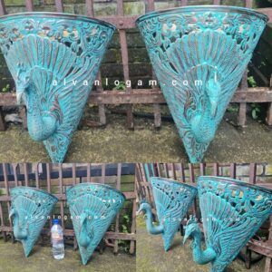 Lampu dinding tembaga