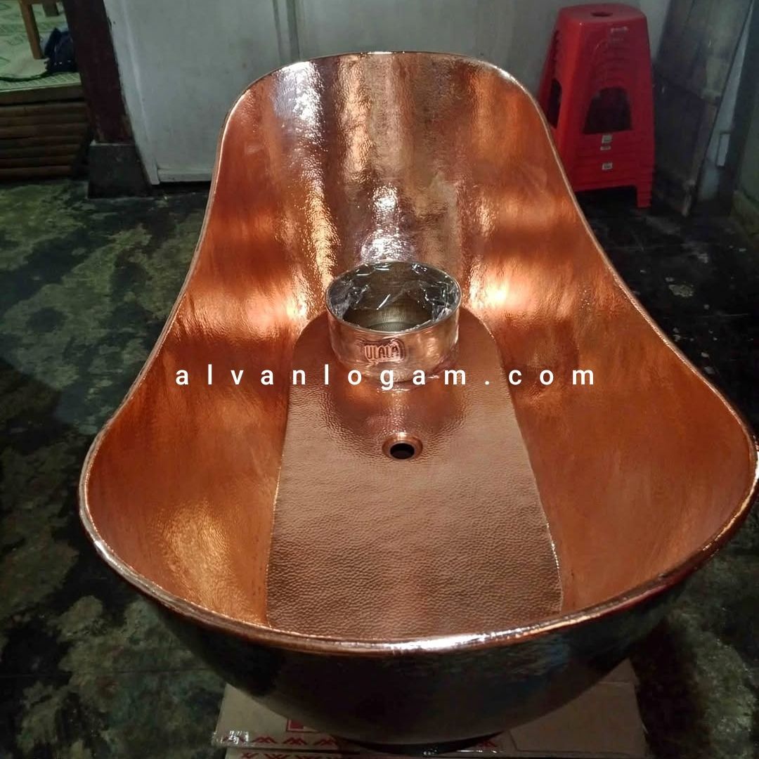 Bak Mandi Tembaga Kualitas Ekspor - Gambar 7