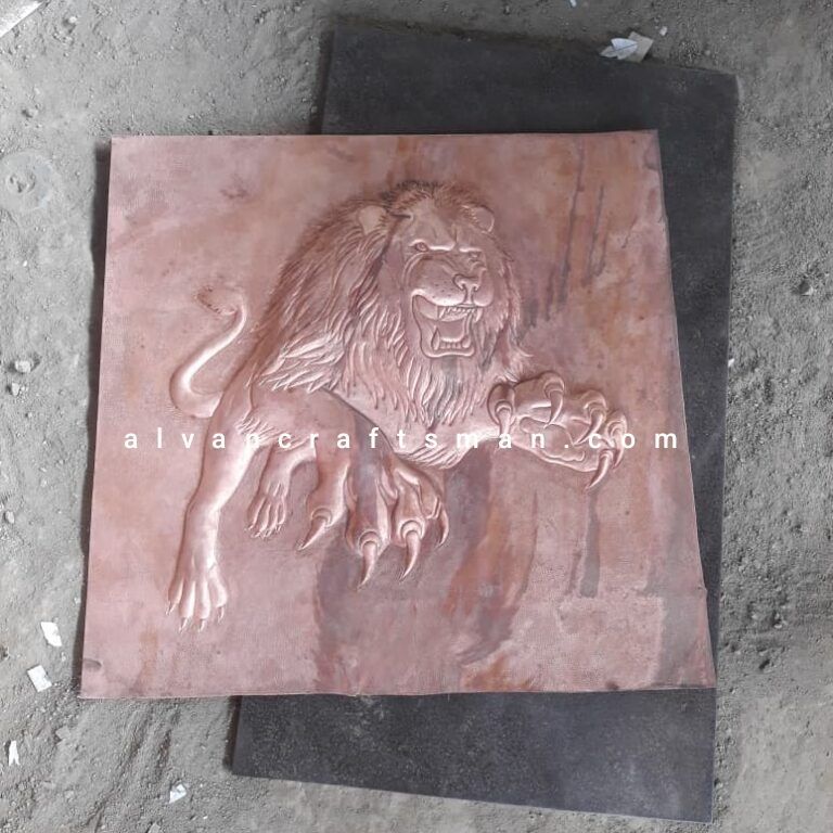 Relief tembaga Kuningan 