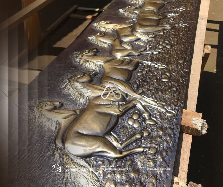 Pusat produksi kerajinan tembaga 