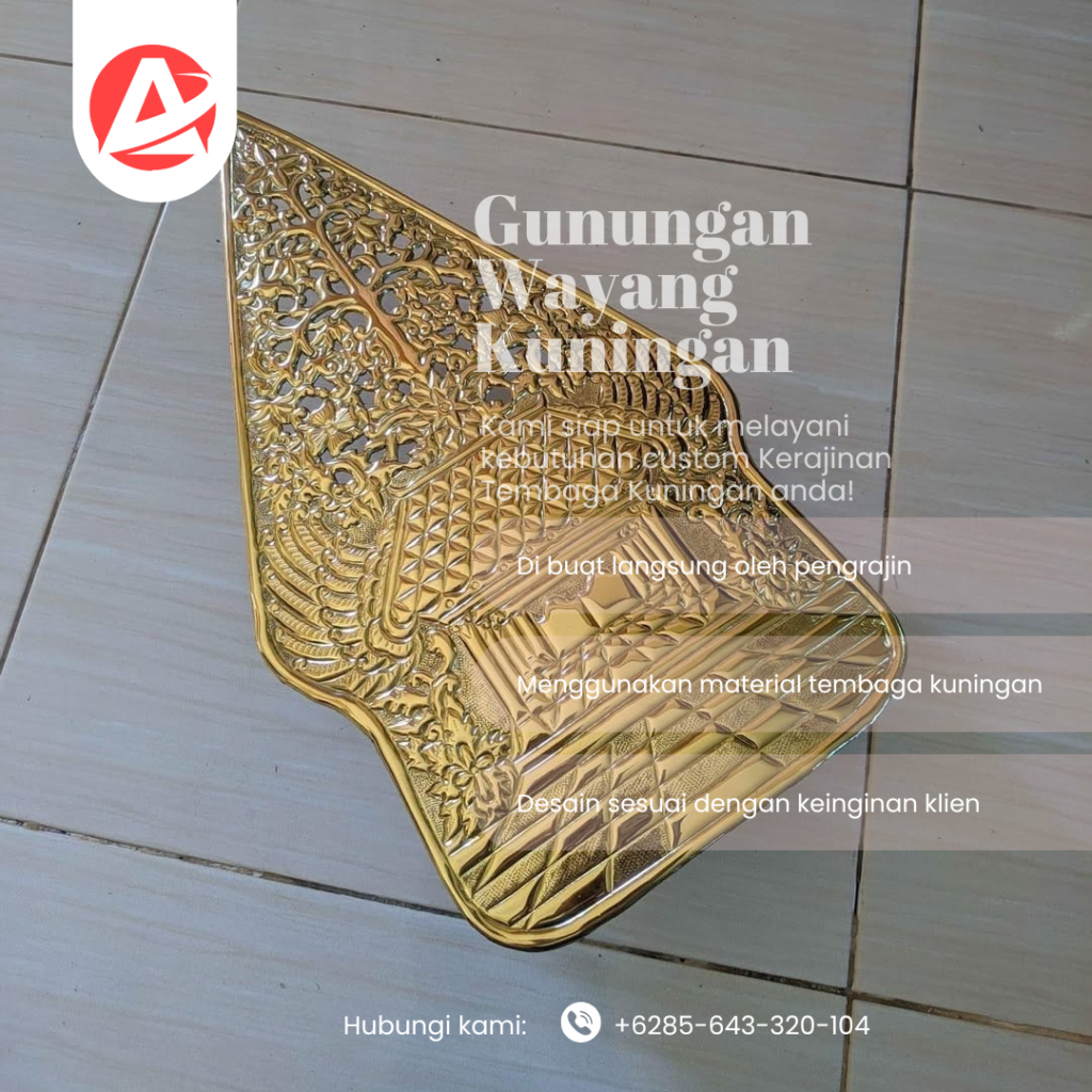 Gunungan wayang Kuningan 