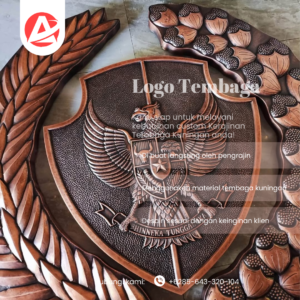 Logo tembaga 