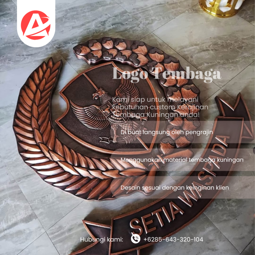 Logo tembaga 