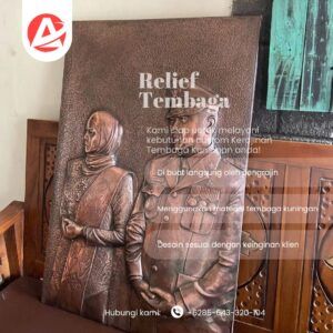 Relief tembaga 