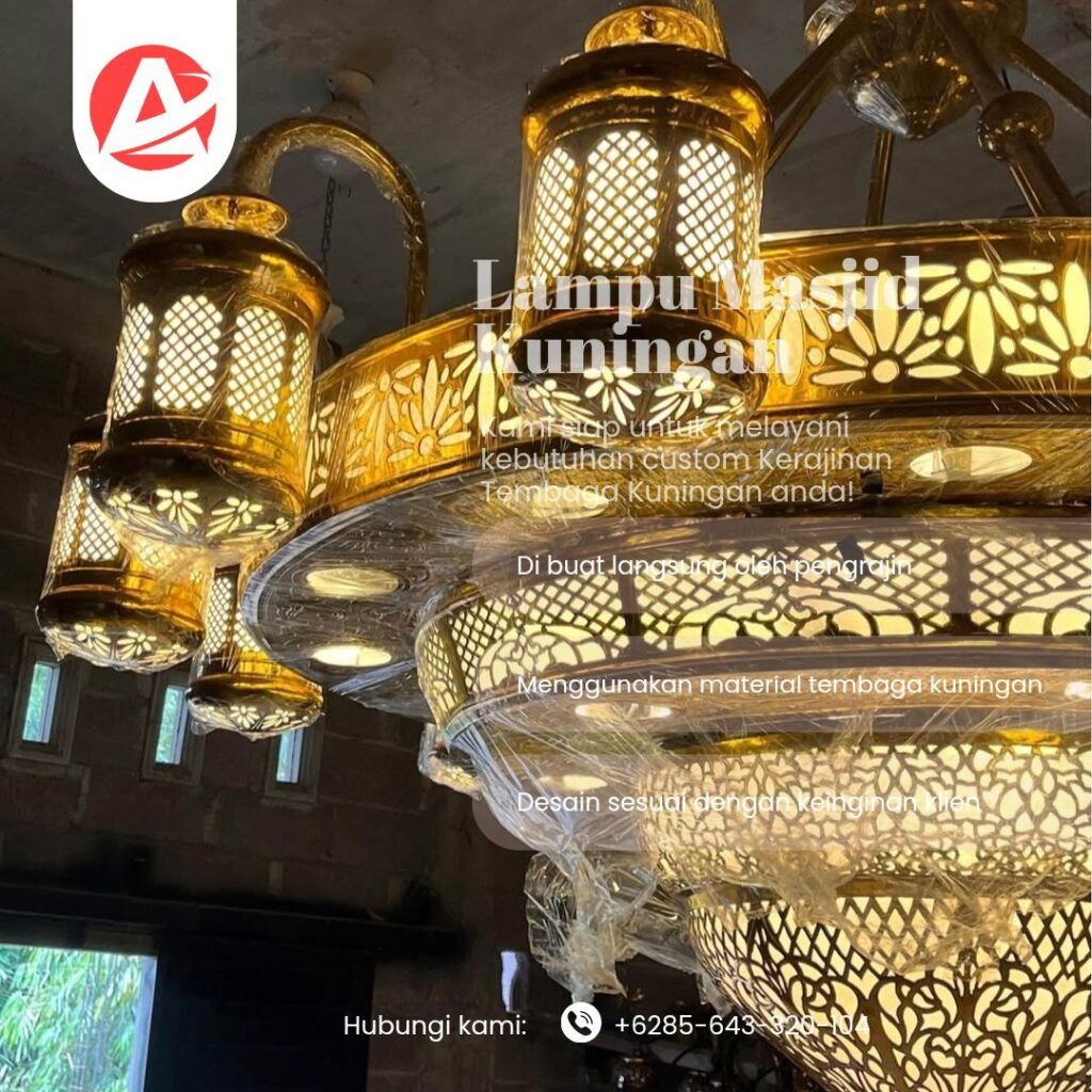 Lampu Maroko Kuningan