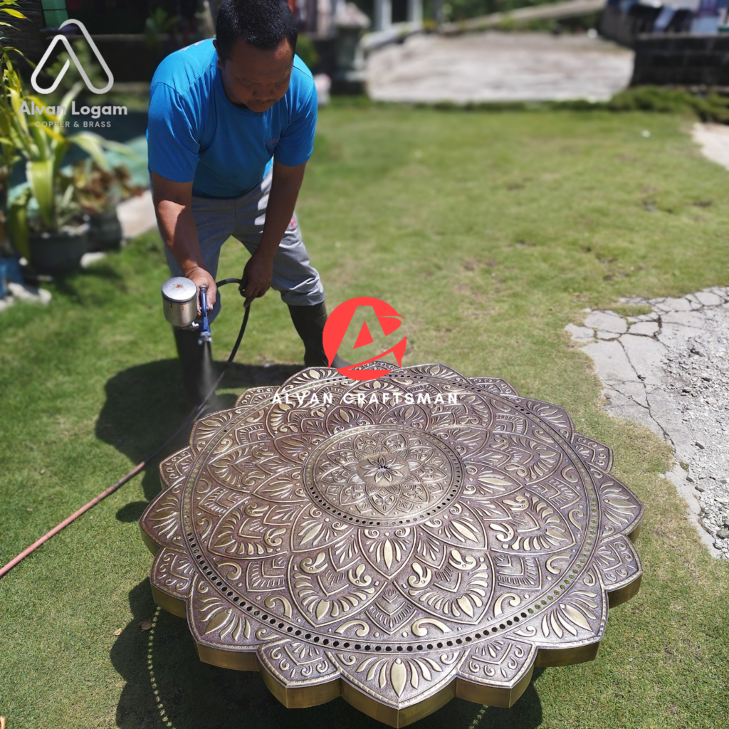 Jual kerajinan tembaga dan Kuningan 