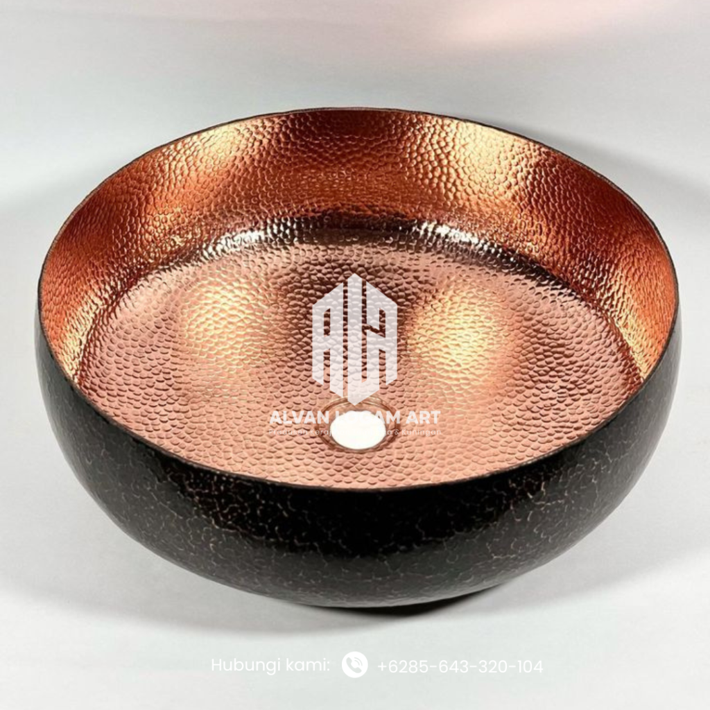 Brass sink