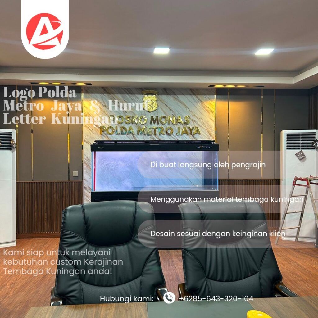 Harga logo kuningan